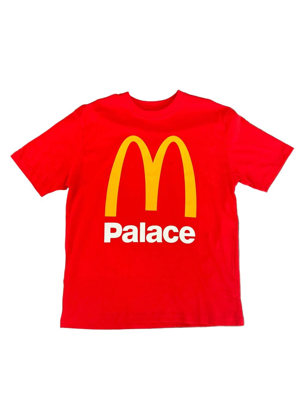 Palace x McDonalds T-Shirt Red Mens